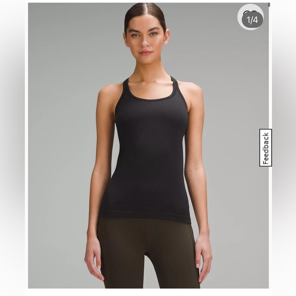 Lulu Lemon black tank top